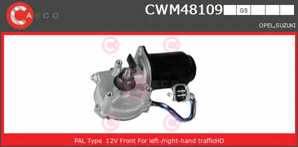 Casco CWM48109GS Мотор стеклоочистителя CWM48109GS: Отличная цена - Купить в Польше на 2407.PL!