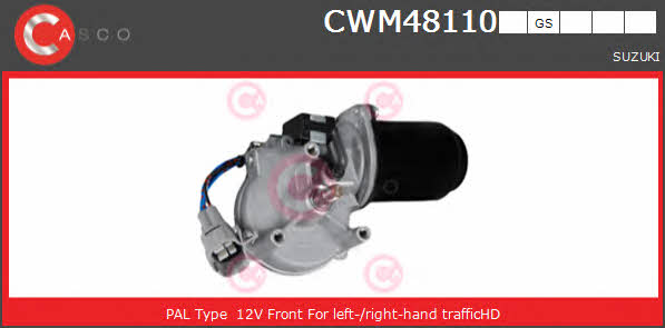 Casco CWM48110GS Мотор склоочисника CWM48110GS: Приваблива ціна - Купити у Польщі на 2407.PL!
