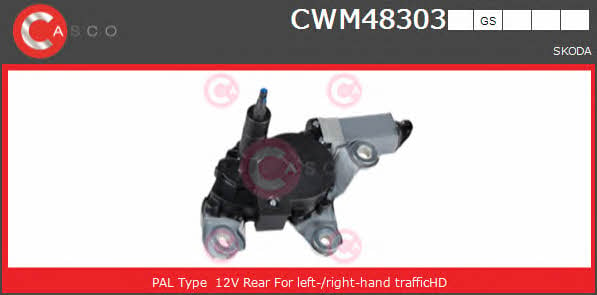 Casco CWM48303GS Wipe motor CWM48303GS: Buy near me in Poland at 2407.PL - Good price!