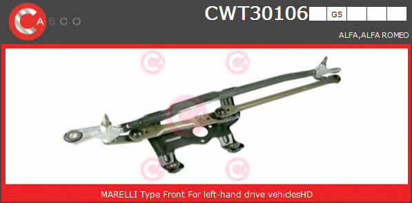 Casco CWT30106GS DRIVE ASSY-WINDSHIELD WIPER CWT30106GS: Buy near me in Poland at 2407.PL - Good price!
