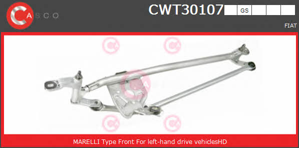 Casco CWT30107GS DRIVE ASSY-WINDSHIELD WIPER CWT30107GS: Buy near me in Poland at 2407.PL - Good price!