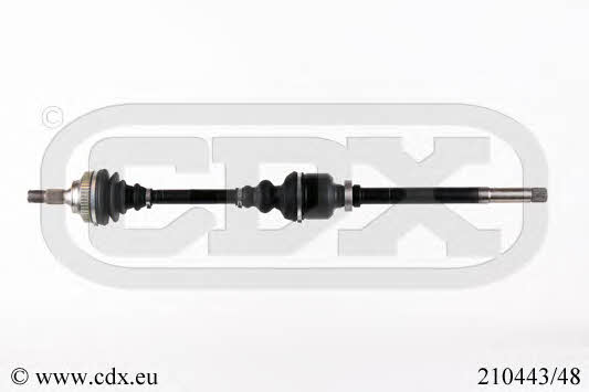 CDX 210443/48 Drive shaft 21044348: Buy near me in Poland at 2407.PL - Good price!