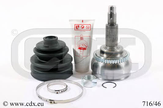 CDX 716/46 CV joint 71646: Buy near me in Poland at 2407.PL - Good price!