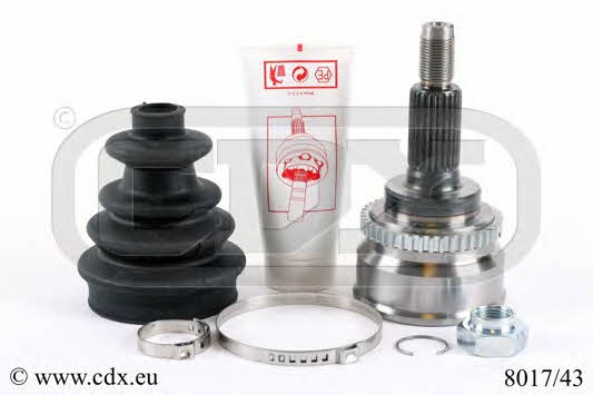 CDX 8017/43 Шарнир равных угловых скоростей (ШРУС) 801743: Отличная цена - Купить в Польше на 2407.PL!