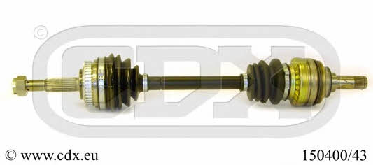 CDX 150400/43 Drive shaft 15040043: Buy near me in Poland at 2407.PL - Good price!