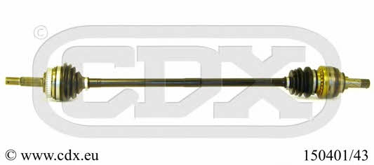 CDX 150401/43 Drive shaft 15040143: Buy near me in Poland at 2407.PL - Good price!