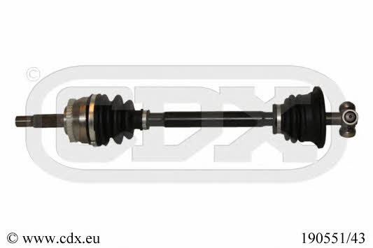 CDX 190551/43 Drive shaft 19055143: Buy near me in Poland at 2407.PL - Good price!