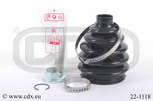 CDX 22-1118 Bellow, driveshaft 221118: Buy near me in Poland at 2407.PL - Good price!