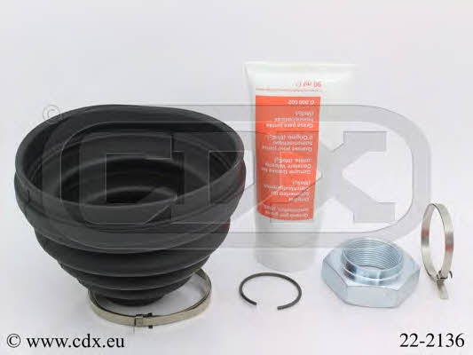 CDX 22-2136 Bellow, driveshaft 222136: Buy near me in Poland at 2407.PL - Good price!