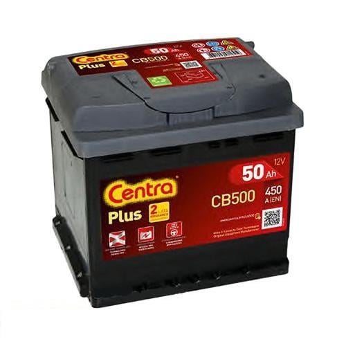 Centra CB500 Akumulator Centra Plus 12V 50AH 450A(EN) R+ CB500: Dobra cena w Polsce na 2407.PL - Kup Teraz!