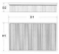 Champion U541/606 Air filter U541606: Buy near me in Poland at 2407.PL - Good price!