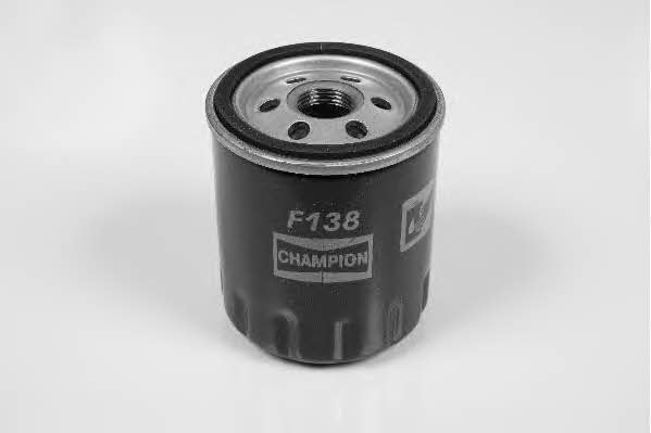 Champion F138/606 Oil Filter F138606: Buy near me in Poland at 2407.PL - Good price!