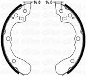Cifam 153-217 Brake shoe set 153217: Buy near me at 2407.PL in Poland at an Affordable price!