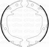 Cifam 153-265 Parking brake shoes 153265: Buy near me in Poland at 2407.PL - Good price!