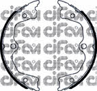 Cifam 153-495 Parking brake shoes 153495: Buy near me in Poland at 2407.PL - Good price!