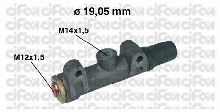 Cifam 202-002 Brake Master Cylinder 202002: Buy near me at 2407.PL in Poland at an Affordable price!