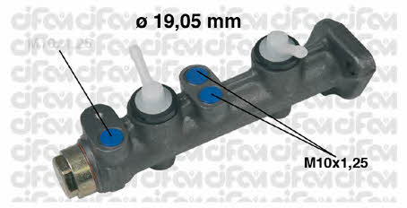 Cifam 202-004 Цилиндр тормозной, главный 202004: Отличная цена - Купить в Польше на 2407.PL!