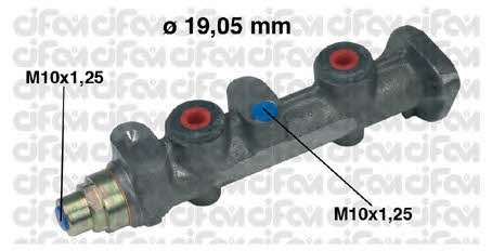 Cifam 202-022 Brake Master Cylinder 202022: Buy near me in Poland at 2407.PL - Good price!