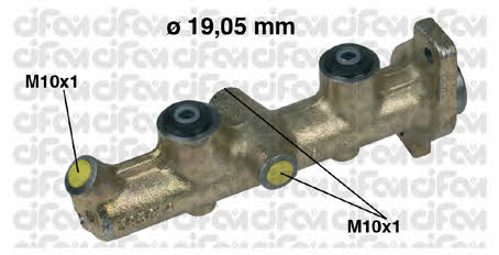 Cifam 202-036 Brake Master Cylinder 202036: Buy near me in Poland at 2407.PL - Good price!