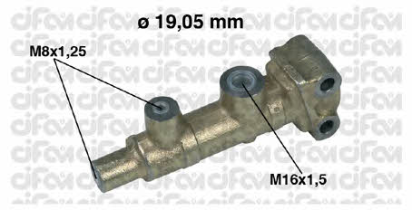 Cifam 202-037 Brake Master Cylinder 202037: Buy near me in Poland at 2407.PL - Good price!