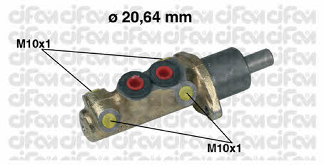Cifam 202-039 Brake Master Cylinder 202039: Buy near me in Poland at 2407.PL - Good price!
