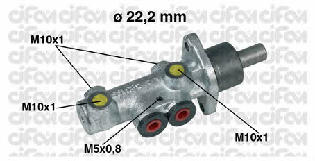Cifam 202-353 Brake Master Cylinder 202353: Buy near me in Poland at 2407.PL - Good price!