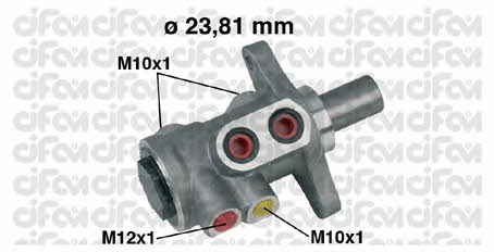 Cifam 202-455 Brake Master Cylinder 202455: Buy near me in Poland at 2407.PL - Good price!