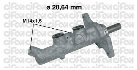 Cifam 202-593 Brake Master Cylinder 202593: Buy near me at 2407.PL in Poland at an Affordable price!