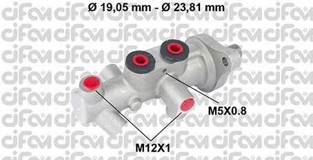 Cifam 202-623 Brake Master Cylinder 202623: Buy near me in Poland at 2407.PL - Good price!