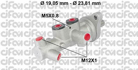 Cifam 202-626 Brake Master Cylinder 202626: Buy near me in Poland at 2407.PL - Good price!