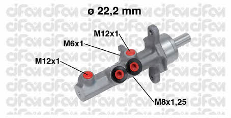 Cifam 202-721 Brake Master Cylinder 202721: Buy near me in Poland at 2407.PL - Good price!