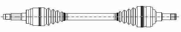 Cifam 655-276 Drive shaft 655276: Buy near me in Poland at 2407.PL - Good price!