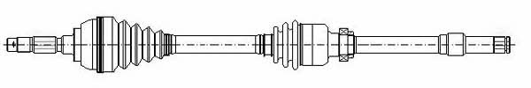 Cifam 655-1136 Drive shaft 6551136: Buy near me in Poland at 2407.PL - Good price!