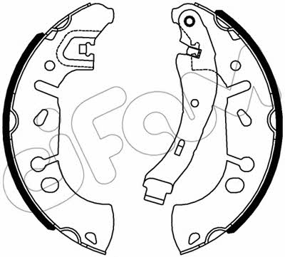 Cifam 153-534 Bremsbackensatz 153534: Kaufen Sie zu einem guten Preis in Polen bei 2407.PL!