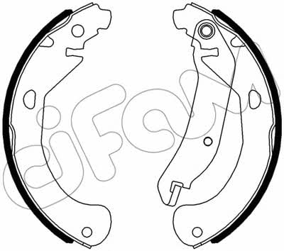 Cifam 153-552 Brake shoe set 153552: Buy near me at 2407.PL in Poland at an Affordable price!