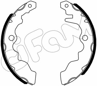 Cifam 153-630 Brake shoe set 153630: Buy near me at 2407.PL in Poland at an Affordable price!