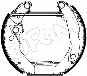  151-047 Brake shoe set 151047: Buy near me in Poland at 2407.PL - Good price!