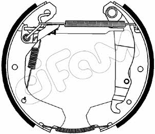  151-111 Brake shoe set 151111: Buy near me in Poland at 2407.PL - Good price!