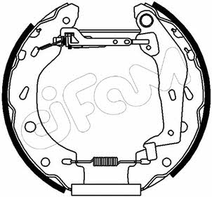 Cifam 151-162 Brake shoe set 151162: Buy near me at 2407.PL in Poland at an Affordable price!