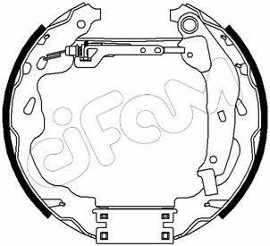 Cifam 151-184 Brake shoe set 151184: Buy near me in Poland at 2407.PL - Good price!