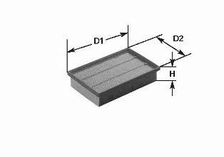 Clean filters MA1119 Воздушный фильтр MA1119: Отличная цена - Купить в Польше на 2407.PL!