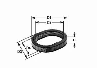 Clean filters MA3072 Воздушный фильтр MA3072: Купить в Польше - Отличная цена на 2407.PL!