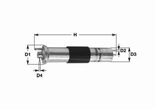 Clean filters MBNA1555 Fuel filter MBNA1555: Buy near me in Poland at 2407.PL - Good price!