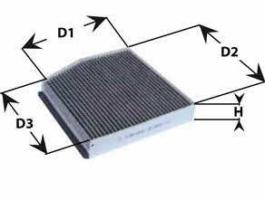 Clean filters NC2129CA Activated Carbon Cabin Filter NC2129CA: Buy near me in Poland at 2407.PL - Good price!