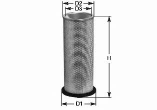 Clean filters MA 751 Filtr powietrza MA751: Atrakcyjna cena w Polsce na 2407.PL - Zamów teraz!