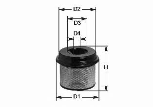 Clean filters MA 774 Повітряний фільтр MA774: Приваблива ціна - Купити у Польщі на 2407.PL!