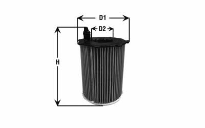 Clean filters ML 059/A Масляный фильтр ML059A: Отличная цена - Купить в Польше на 2407.PL!