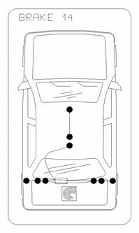 Cofle 11.5756 Cable Pull, parking brake 115756: Buy near me in Poland at 2407.PL - Good price!