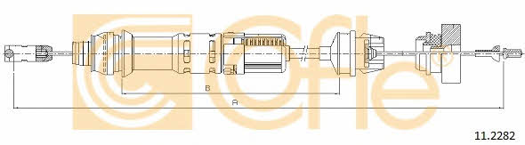 Kupplungsseil Cofle 11.2282