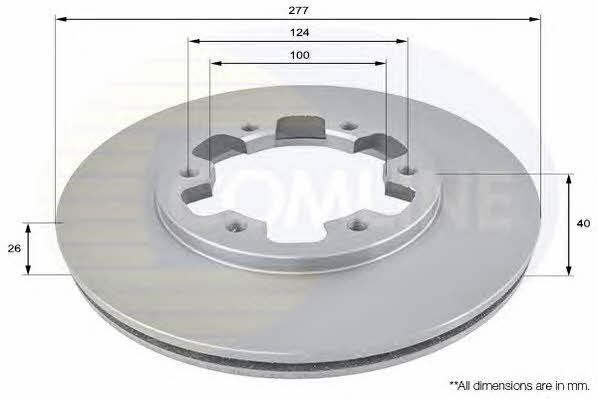 Comline ADC0238V Innenbelüftete Bremsscheibe vorne ADC0238V: Kaufen Sie zu einem guten Preis in Polen bei 2407.PL!